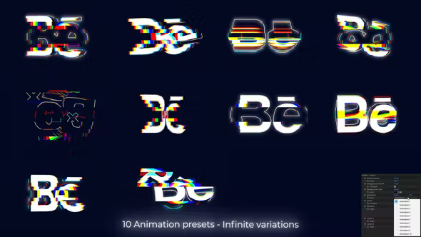 Videohive Minimal Glitch Logo 37090666 1 Videohive Minimal Glitch Logo 37090666