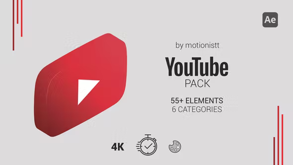 Videohive YouTube Pack 37263619 1 Videohive YouTube Pack 37263619