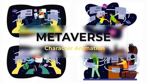 Videohive Metaverse Character Animation Scene Pack 37070356 1 Videohive Metaverse Character Animation Scene Pack 37070356