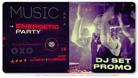 Videohive Music Party DJ Set Energy Promo 37386715 1 Videohive Music Party DJ Set Energy Promo 37386715
