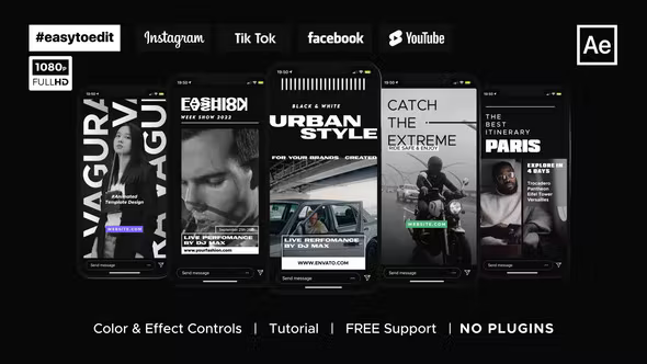 Videohive Instagram Stories Black and White 37110192 1 Videohive Instagram Stories Black and White 37110192