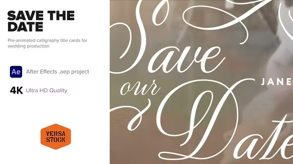 Videohive Save the Date Titles 37383652 1 Videohive Save the Date Titles 37383652