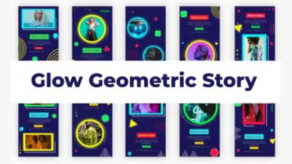 Videohive Glow Geometric Stories 36977080 1 Videohive Glow Geometric Stories 36977080