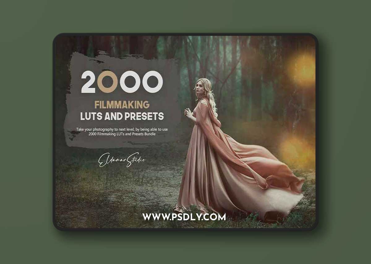 2000 Filmmaking Presets and LUTs Bundle – InkyDeals 1 2000 Filmmaking Presets and LUTs Bundle – InkyDeals