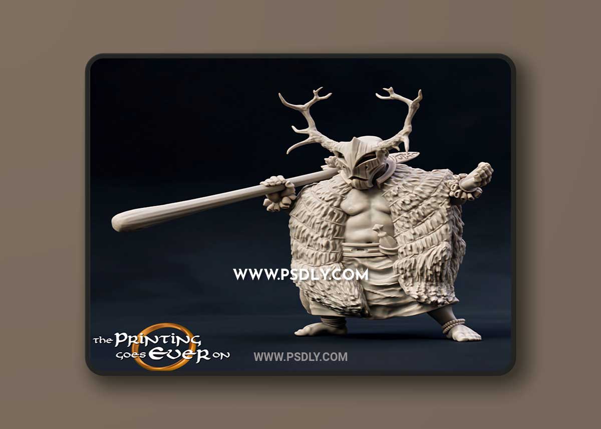 3D Print Model Woodwose Beastmaster 1 3D Print Model Woodwose Beastmaster