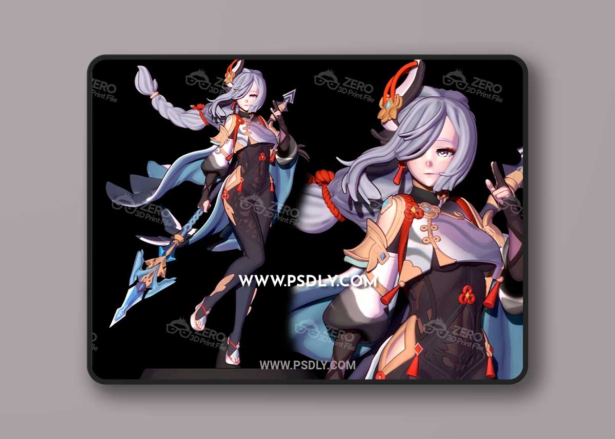 3D Print Models Shenhe -Genshin Impact 1 3D Print Models Shenhe -Genshin Impact