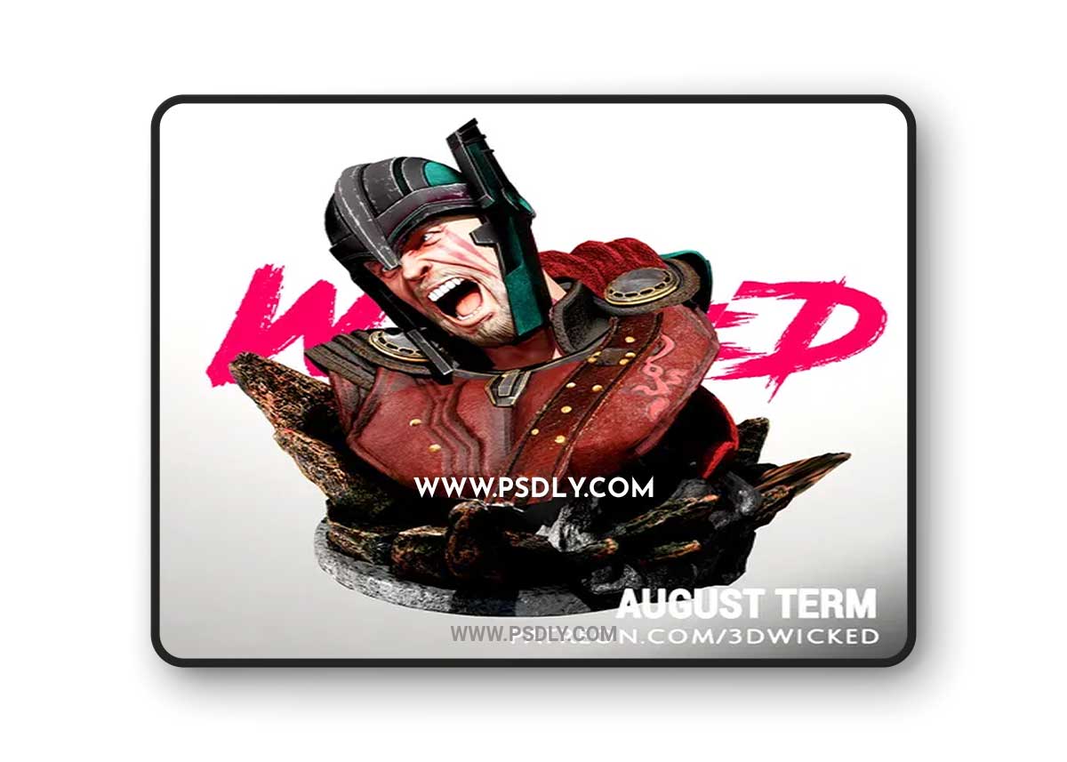 3D Print Models Wicked - Bust Thor Model 1 3D Print Models Wicked - Bust Thor Model