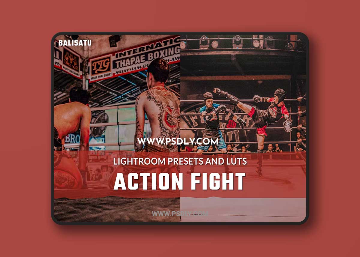 Action Fight LUTs and Lightroom Presets 1 Action Fight LUTs and Lightroom Presets