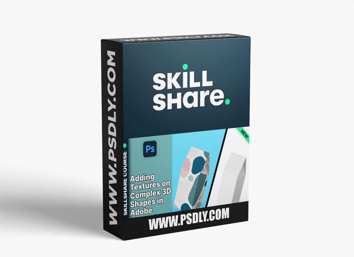 Adding Textures on Complex 3D Shapes in Adobe Photoshop 1 Adding Textures on Complex 3D Shapes in Adobe Photoshop