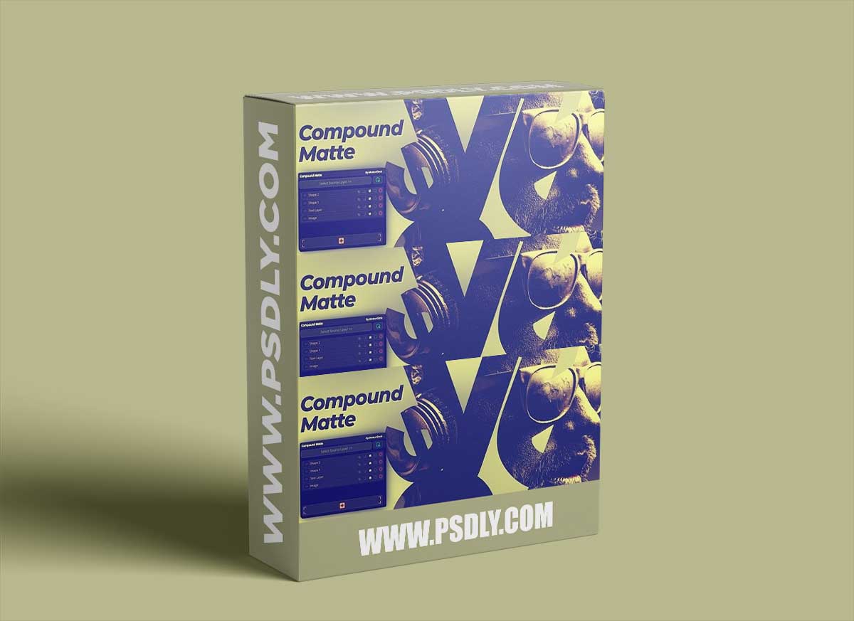 Aescripts Compound Matte v1.5.5 Win/Mac 1 Aescripts Compound Matte v1.5.5 Win/Mac