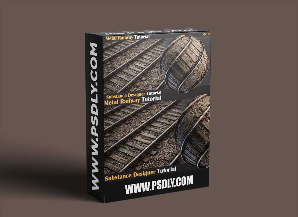 ArtStation – How to make Metal Railway in Substance Designer 1 ArtStation – How to make Metal Railway in Substance Designer