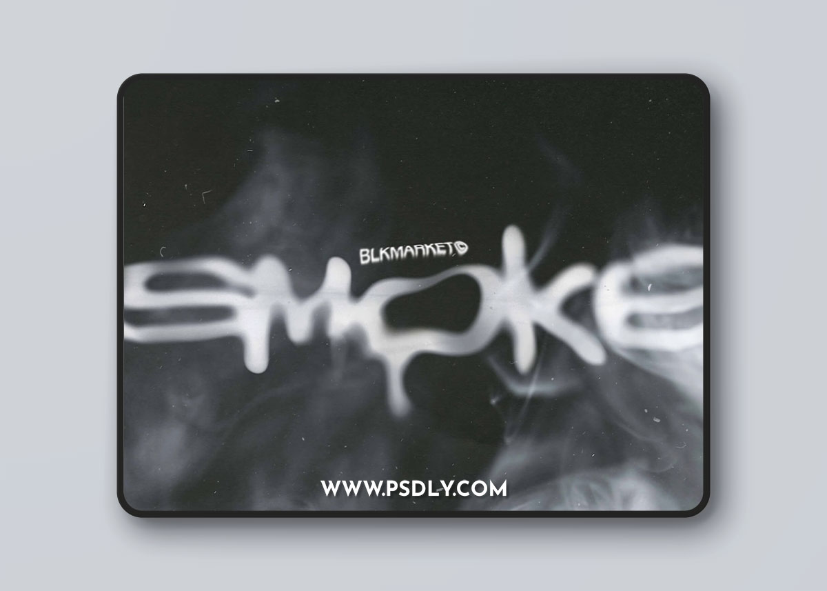 BLKMARKET - Smoke 1 BLKMARKET Smoke