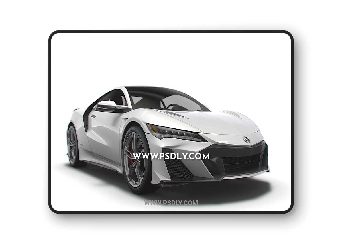 Cgtrader - Acura NSX Type S 2022 3D model 1 Cgtrader - Acura NSX Type S 2022 3D model