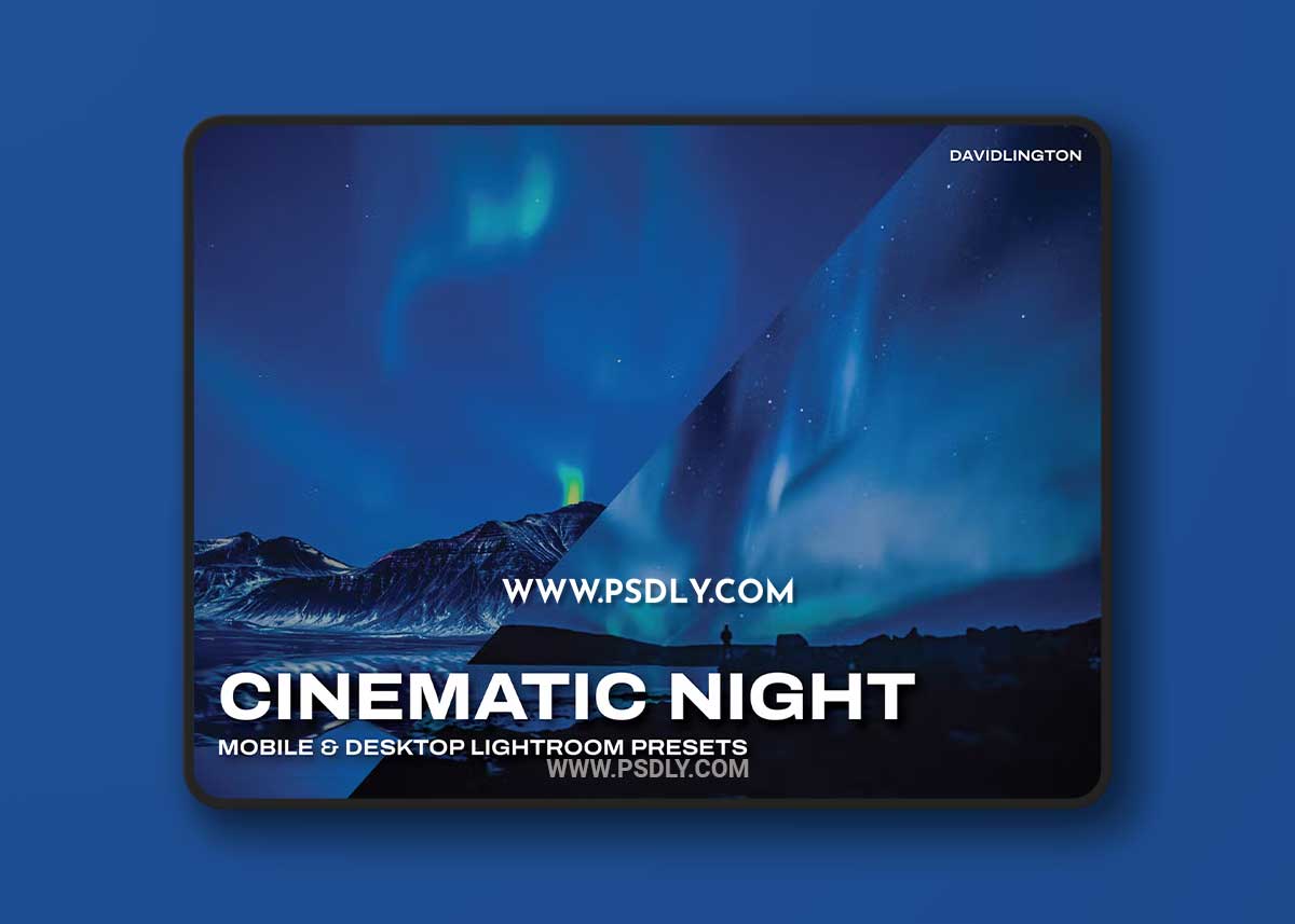 Cinematic Night Lightroom Presets & LUTs 1 Cinematic Night Lightroom Presets & LUTs
