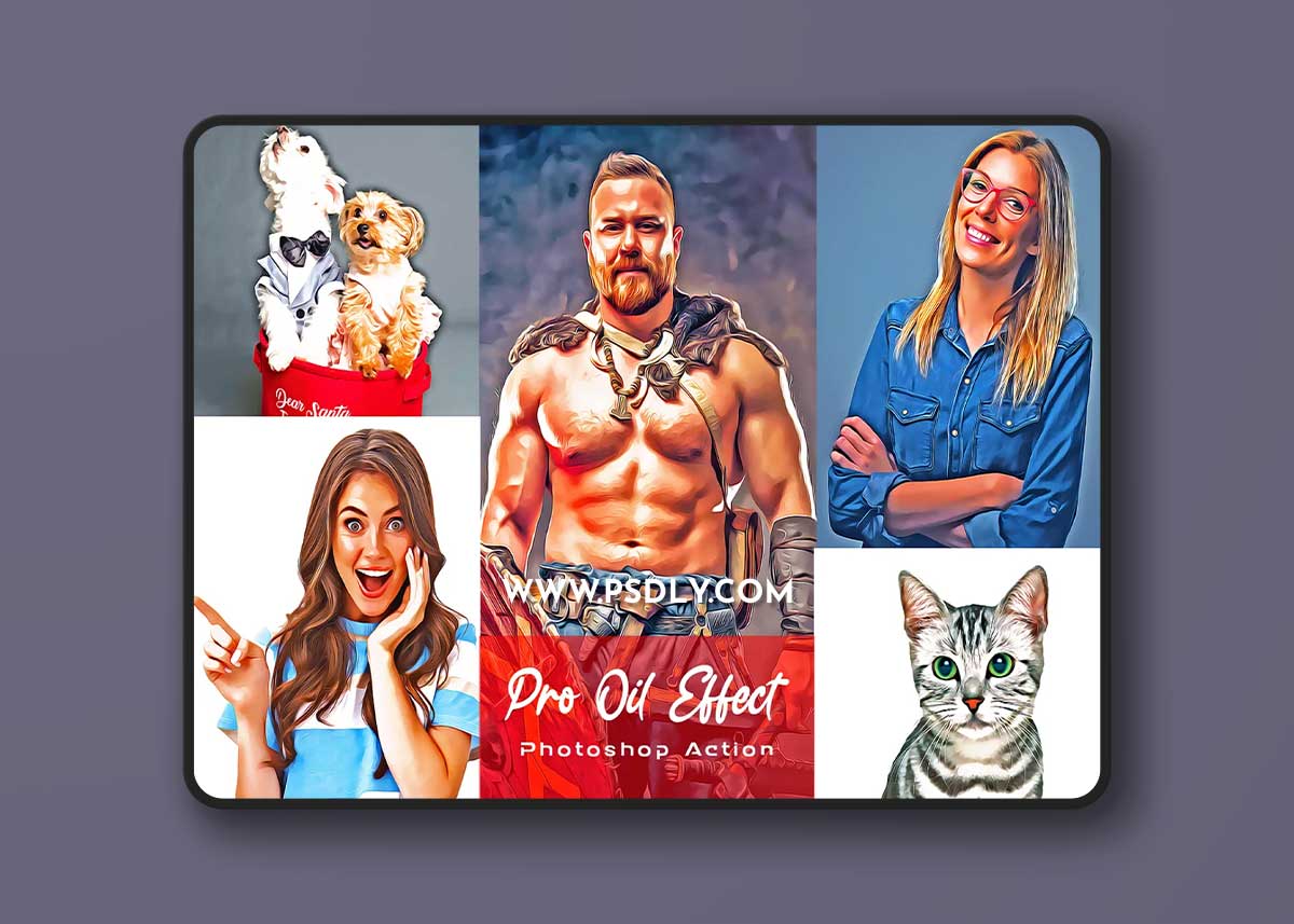 CreativeMarket - Pro Oil Effect Photoshop Action 7224110 1 CreativeMarket - Pro Oil Effect Photoshop Action 7224110