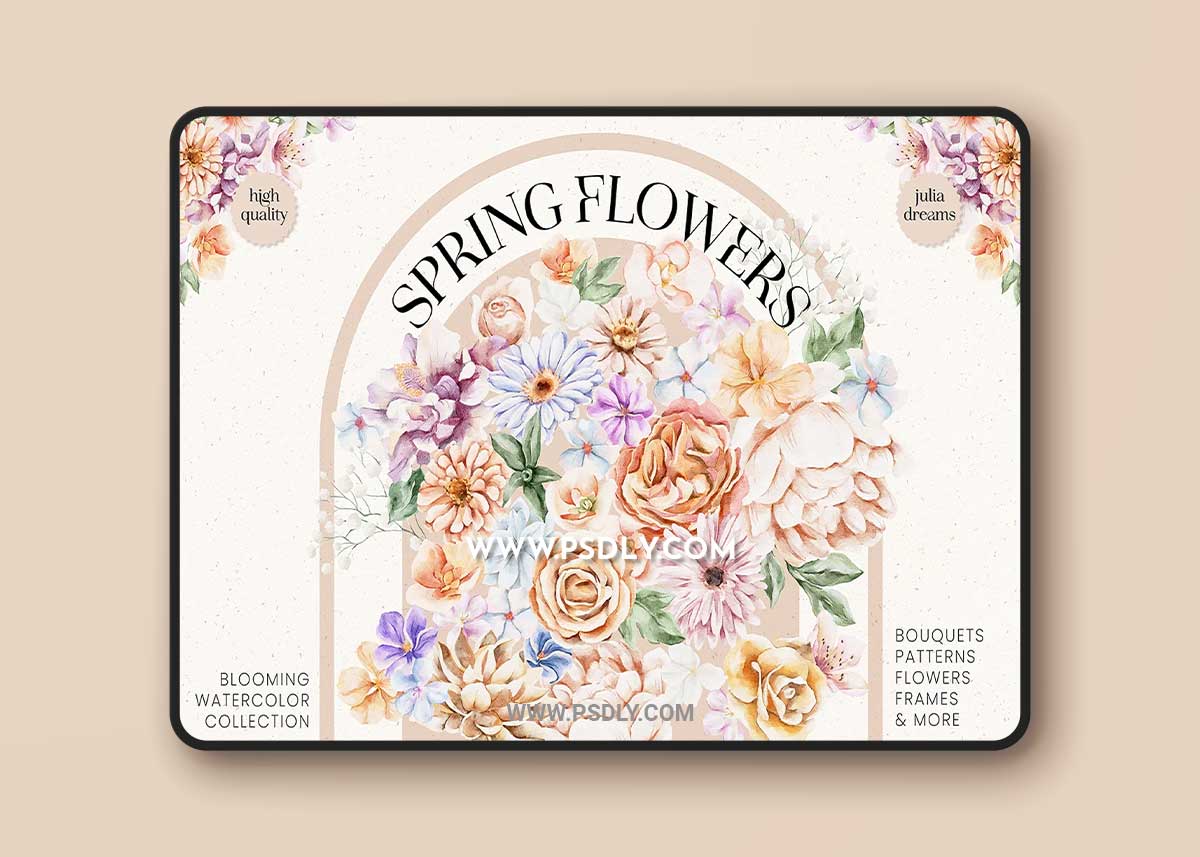 CreativeMarket - Spring Flowers Collection 6938205 1 CreativeMarket - Spring Flowers Collection 6938205