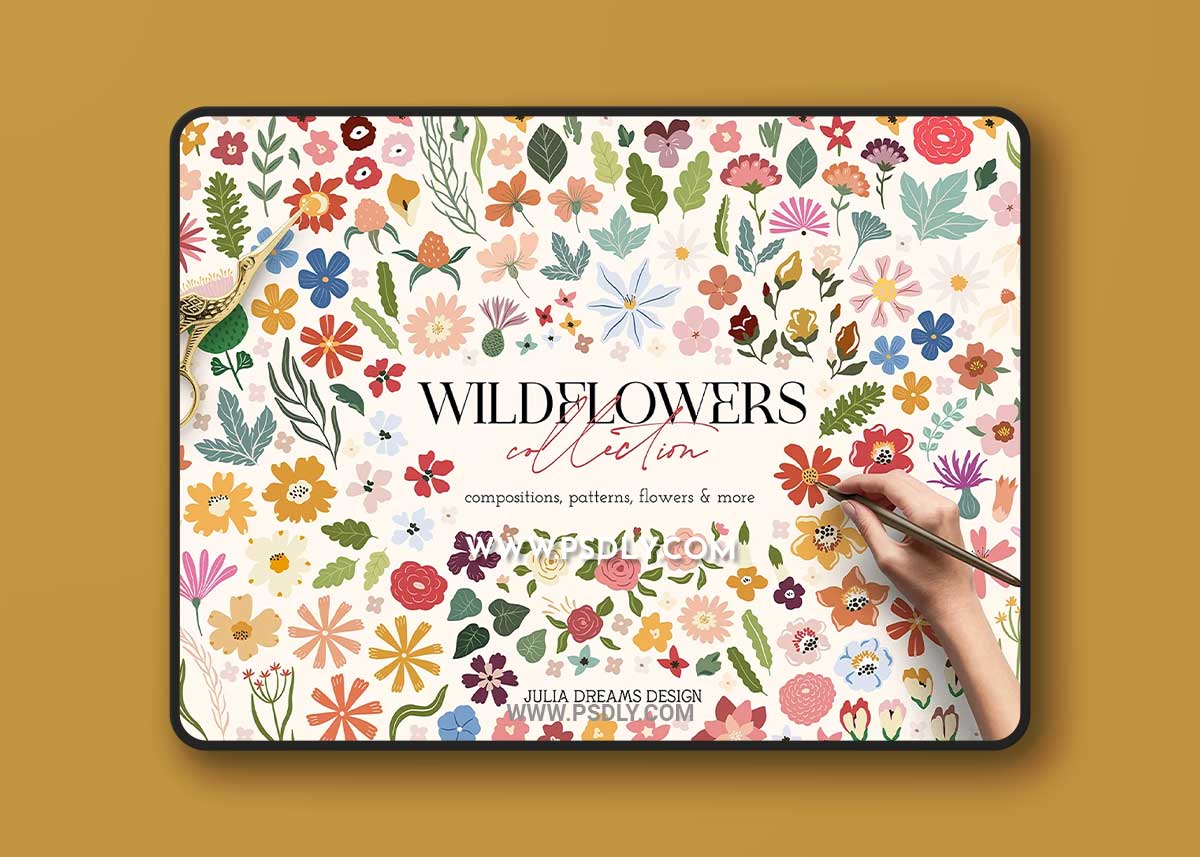 CreativeMarket - Wildflowers Collection 6635876 1 CreativeMarket - Wildflowers Collection 6635876