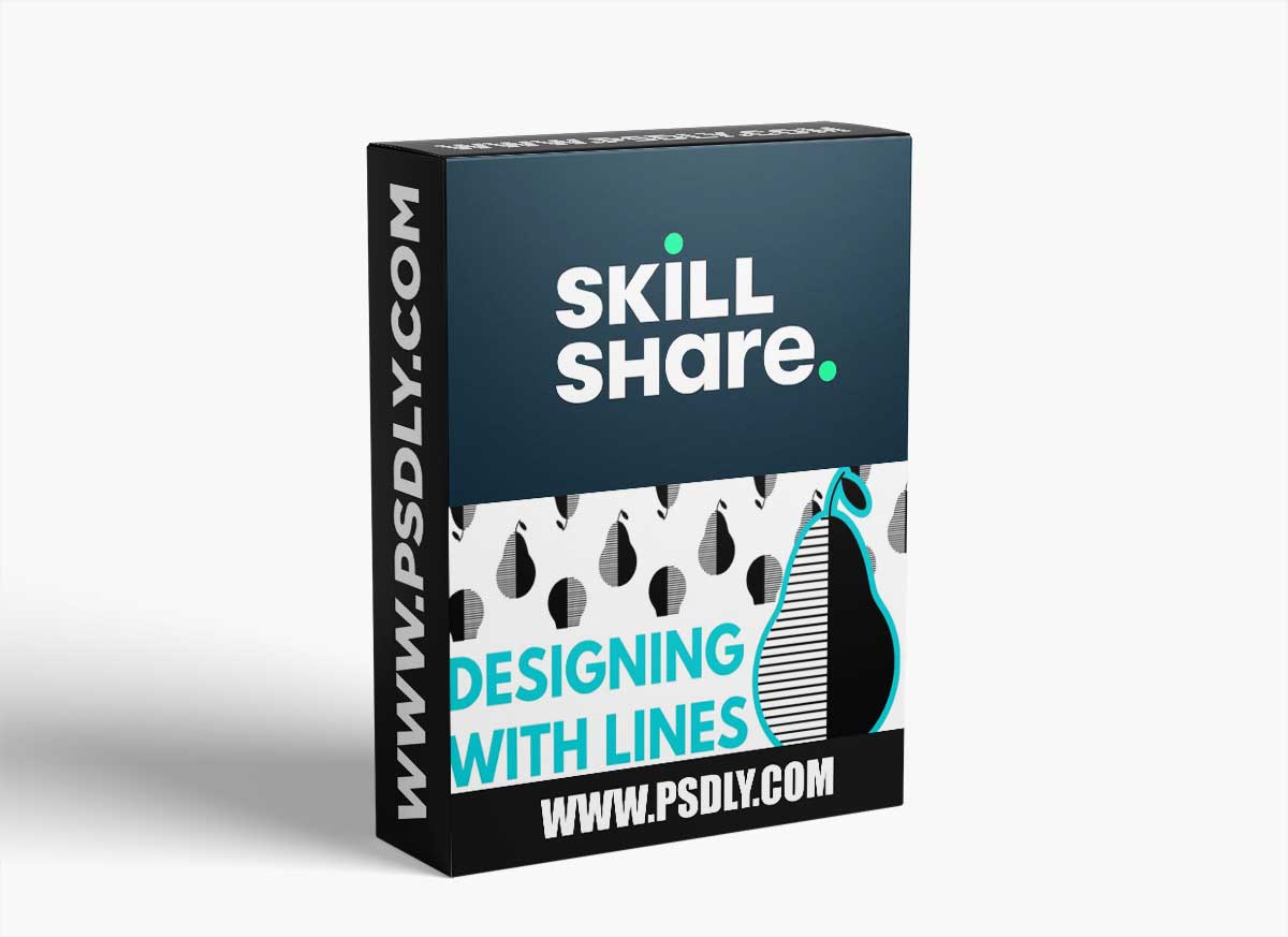 Design with Lines in Illustrator - Make Saleable Shapes & Patterns - Graphic Design for Lunch™ 1 Design with Lines in Illustrator - Make Saleable Shapes & Patterns - Graphic Design for Lunch™