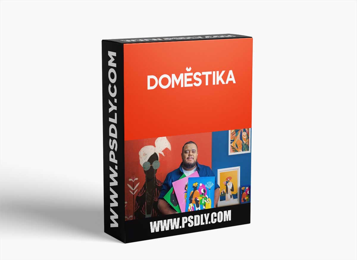 Domestika - Flat Illustration with Photoshop 1 Domestika - Flat Illustration with Photoshop