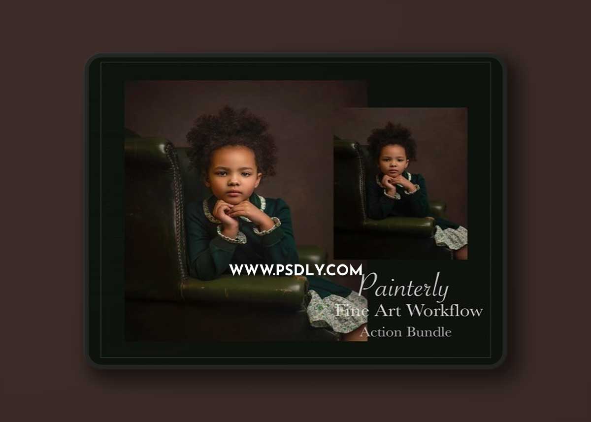 FOCUS Painterly Fine Art Workflow Actions Bundle 1 FOCUS Painterly Fine Art Workflow Actions Bundle