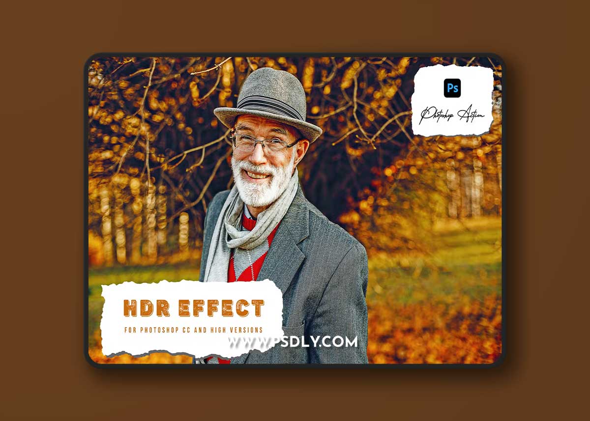 HDR Effect Photoshop Action 1 HDR Effect Photoshop Action