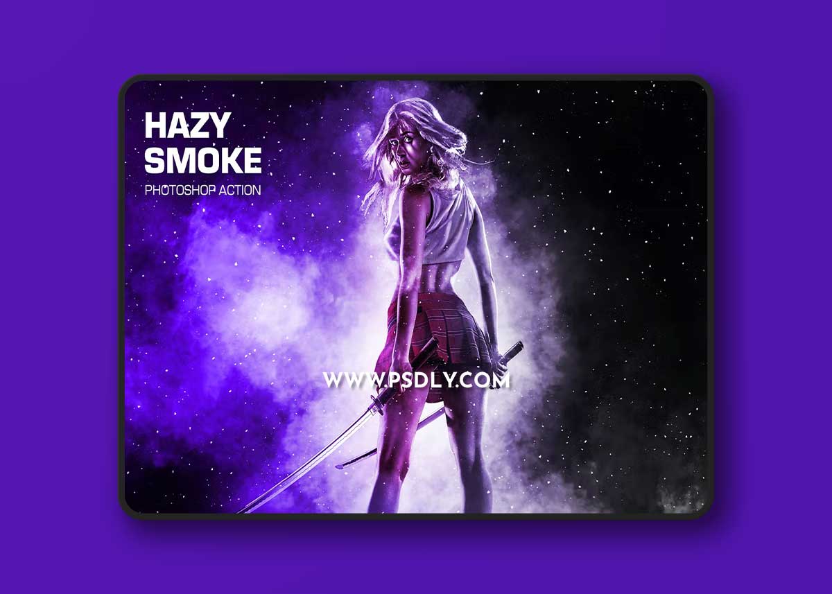 Hazy Smoke Photoshop Action 1 Hazy Smoke Photoshop Action