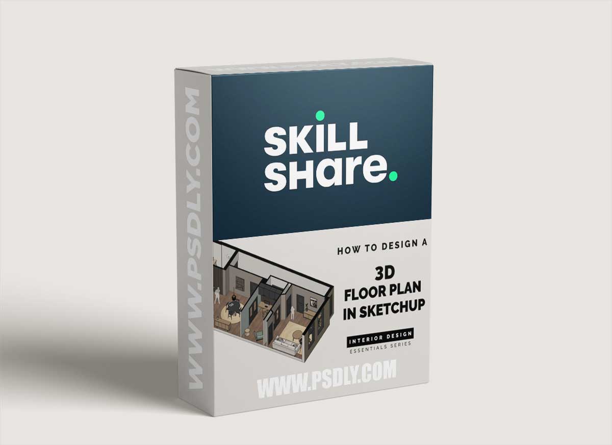 Interior Design Essentials: How to create a professional 3D floor plan - Quickstart Sketch Up course 1 Interior Design Essentials: How to create a professional 3D floor plan - Quickstart Sketch Up course