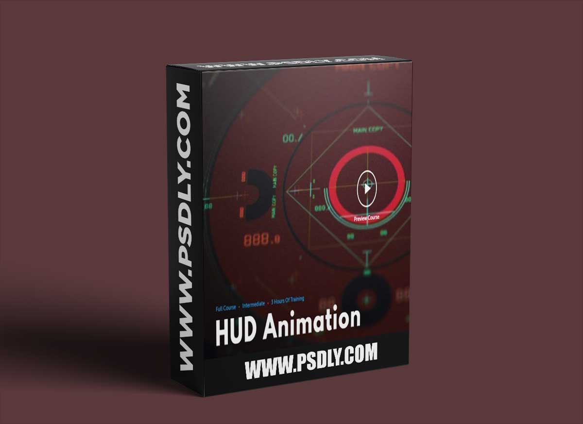 Learn Squared - HUD Animation 1 Learn Squared - HUD Animation
