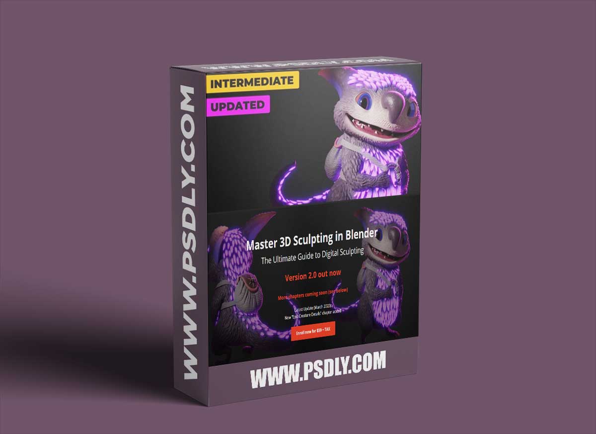 Master 3D Sculpting in Blender: The Ultimate Guide to Digital Sculpting v2 1 Master 3D Sculpting in Blender: The Ultimate Guide to Digital Sculpting v2