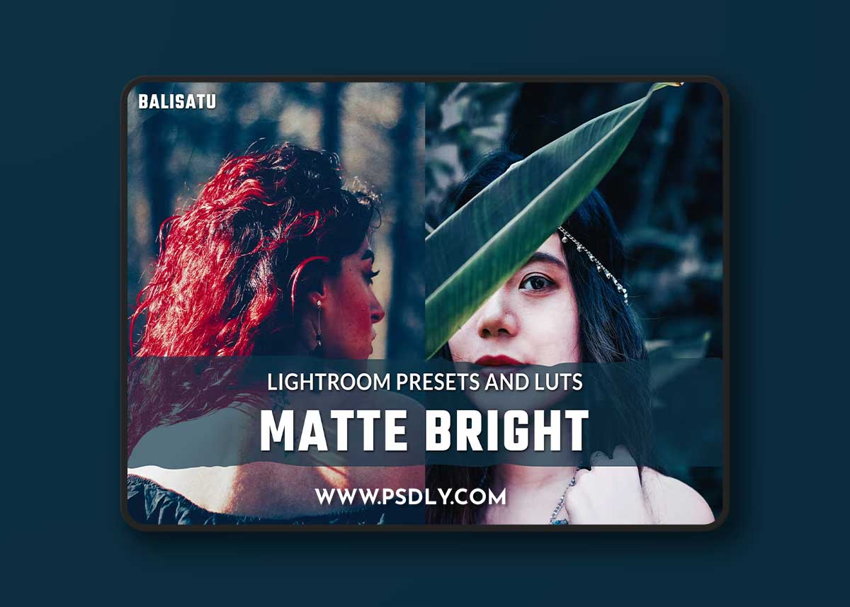 Matte Bright LUTs and Lightroom Presets WUJUTAE 1 Matte Bright LUTs and Lightroom Presets WUJUTAE