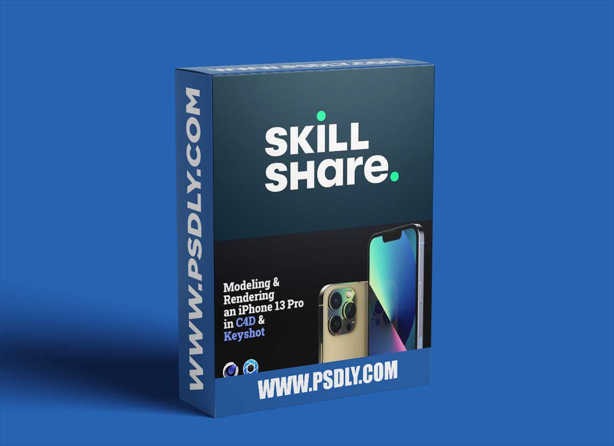 Modeling and Rendering an iPhone 13 Pro in Cinema 4D & Keyshot 1 Modeling and Rendering an iPhone 13 Pro in Cinema 4D & Keyshot