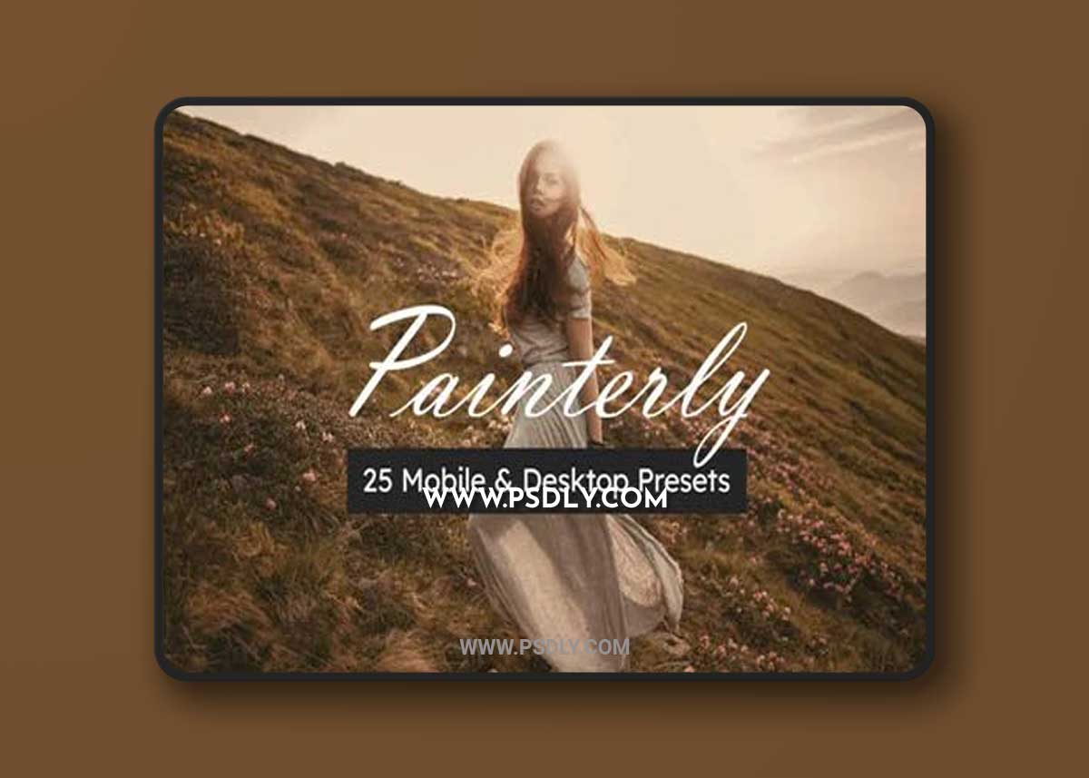 Painterly - 25 Mobile & Desktop Presets 1 Painterly - 25 Mobile & Desktop Presets