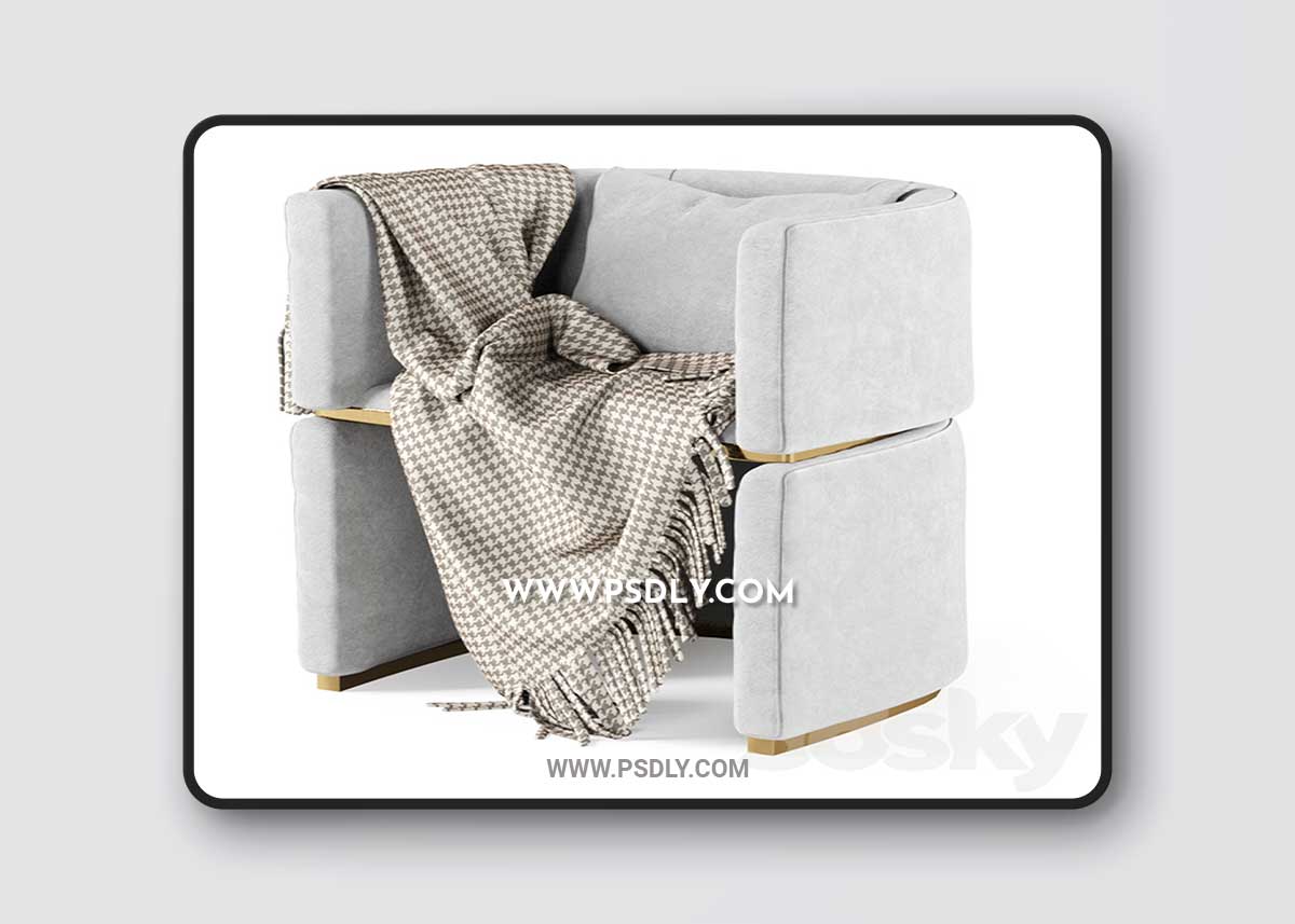 Progetto Non Finito Armchair 3D Model 1 Progetto Non Finito Armchair 3D Model