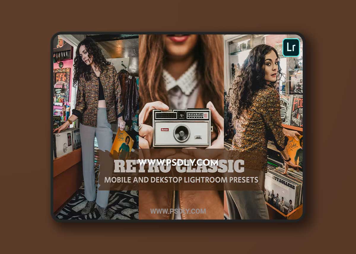 Retro Classic Lightroom Presets Dekstop and Mobile 1 Retro Classic Lightroom Presets Dekstop and Mobile