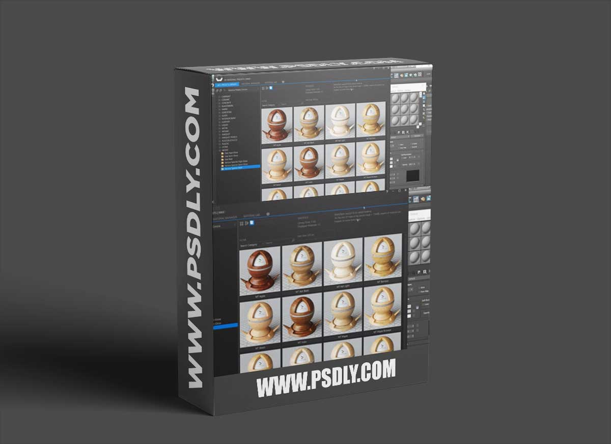 SIGERSHADERS XS Material Presets Studio v4.1.5 for 3ds Max 2016-2023 1 SIGERSHADERS XS Material Presets Studio v4.1.5 for 3ds Max 2016-2023