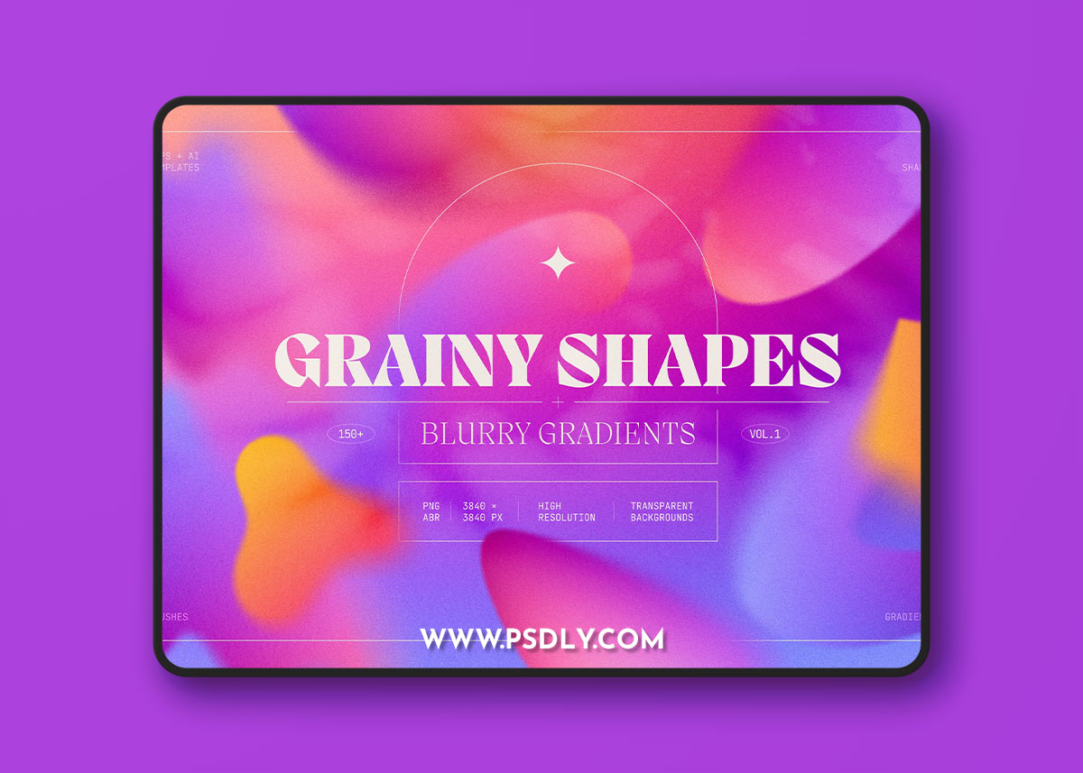 Samolevsky - GRAINY SHAPES AND BLURRY GRADIENTS COLLECTION 1 Samolevsky GRAINY SHAPES AND BLURRY GRADIENTS COLLECTION