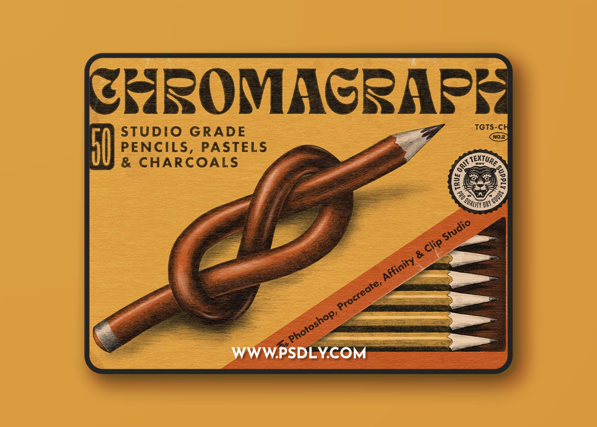 True Grit Supply - Chromagraph (ps + procreate) 1 True Grit Supply Chromagraph (ps + procreate)