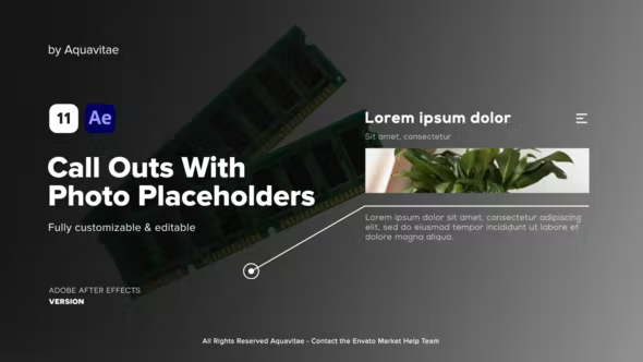 Videohive Call Outs With Photo Placeholders 37875346 1 Videohive Call Outs With Photo Placeholders 37875346