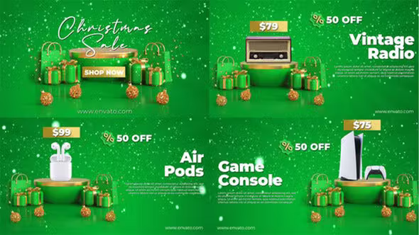 Videohive Christmas Sale 35150167 1 Videohive Christmas Sale 35150167