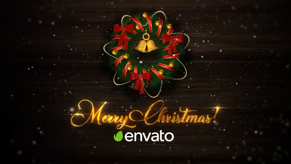 Videohive Christmas Wreath Card 25273178 1 Videohive Christmas Wreath Card 25273178