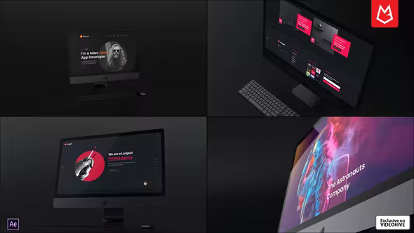 Videohive Dark Desktop Promo | Mockup Pack 37847601 1 Videohive Dark Desktop Promo | Mockup Pack 37847601