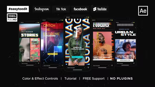 Videohive Glitch Instagram Stories 37991982 1 Videohive Glitch Instagram Stories 37991982