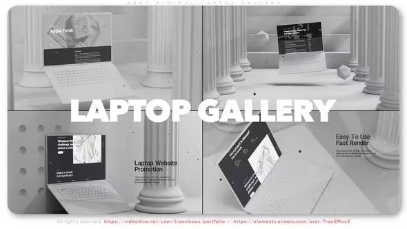 Videohive Grey Minimal Laptop Gallery 38022826 1 Videohive Grey Minimal Laptop Gallery 38022826