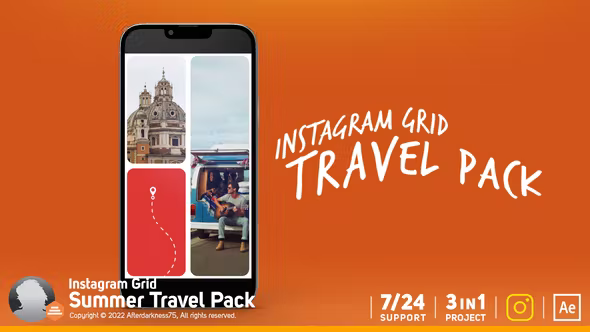 Videohive Instagram Travel Grid Pack 37262414 1 Videohive Instagram Travel Grid Pack 37262414