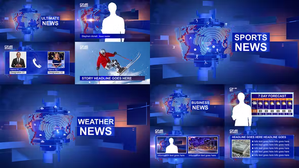 Videohive News Opener Package 32524488 1 Videohive News Opener Package 32524488