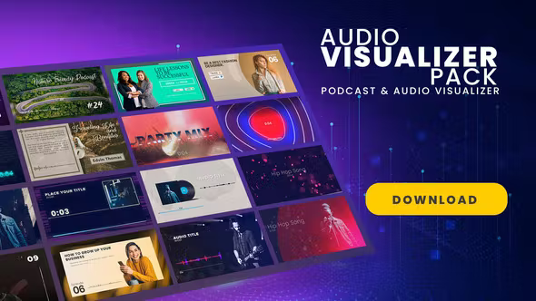 Videohive Podcast & Audio Visualizer Pack 27682557 1 Videohive Podcast & Audio Visualizer Pack 27682557