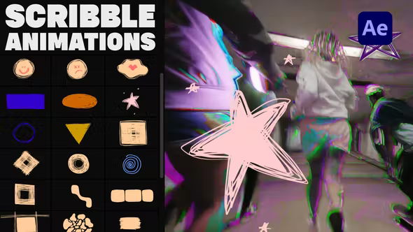 Videohive Scribble Elements And Transitions for After Effects 37892957 1 Videohive Scribble Elements And Transitions for After Effects 37892957