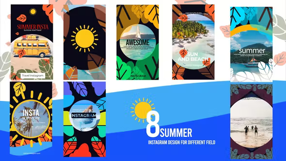 Videohive Summer Instagram Stories 38023769 1 Videohive Summer Instagram Stories 38023769