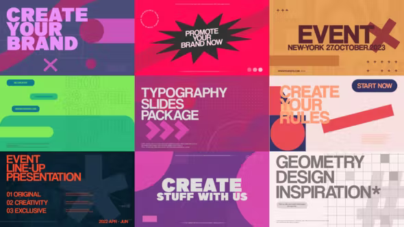 Videohive Typography Slides Pack 37122117 1 Videohive Typography Slides Pack 37122117