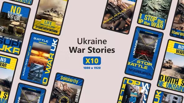 Videohive Ukraine War Stories 36525780 1 Videohive Ukraine War Stories 36525780